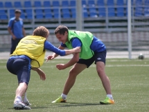 Фоторепортаж с тренировки «Востока» перед матчем с «Махтааралом»