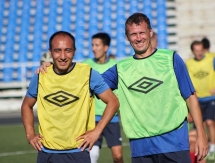 Фоторепортаж с тренировки «Востока» перед матчем с «Махтааралом»