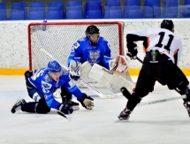 Фоторепортаж с товарищеского матча «Снежные Барсы» — «Астана» 2:0 