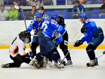 Фоторепортаж с товарищеского матча «Снежные Барсы» — «Астана» 2:0 