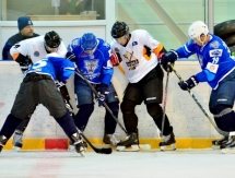 Фоторепортаж с товарищеского матча «Снежные Барсы» — «Астана» 2:0 