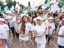 Как алматинцы болели за свой город в олимпийской гонке