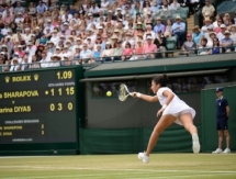 Видеообзор матча четвертого круга «Wimbledon — 2015» Зарина Дияс — Мария Шарапова 4:6, 4:6 