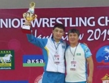 Сборная РК по греко-римской борьбе заняла первое место в общекомандном зачете чемпионата Азии