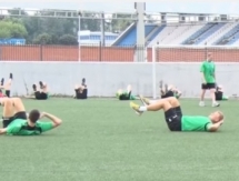 Видеообзор межсезонной тренировки «Бейбарыса» 