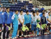 Сборная Казахстана по греко-римской борьбе заняла второе место на Кубке Президента