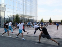 Сборная Казахстана завершает сбор по ОФП в Алматинской области