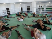 Сборная Казахстана завершает сбор по ОФП в Алматинской области