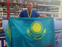 Айдын Абдрахманов завоевал золото на чемпионате Азии по кикбоксингу в Индии