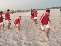 Фоторепортаж с очередной тренировки АФК «Кайрат»