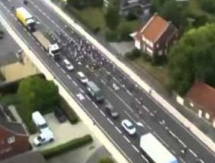 Видео финиша третьего этапа «Энеко Тура» с участием гонщиков «Астаны»