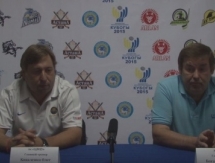 Видео послематчевой пресс-конференции игры Кубка Казахстана «Арлан» — ШКО 5:1