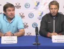 Видео послематчевой пресс-конференции игры Кубка Казахстана «Арлан» — «Бейбарыс» 4:1