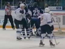 Видеообзор матча КХЛ «Нефтехимик» — «Барыс» 5:2