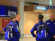 Сборная Казахстана прилетела в Исландию