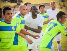 Фоторепортаж с товарищеского матча «Атырау» — «Каспий» 2:0