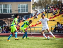 Фоторепортаж с товарищеского матча «Атырау» — «Каспий» 2:0