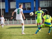 Фоторепортаж с товарищеского матча «Атырау» — «Каспий» 2:0