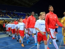 Фоторепортаж с матча отбора к чемпионату Европы 2017 среди молодежи Казахстан  — Швейцария  0:1