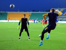 Фоторепортаж с матча отбора к чемпионату Европы 2017 среди молодежи Казахстан  — Швейцария  0:1