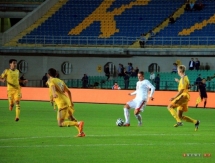 Фоторепортаж с матча отбора к чемпионату Европы 2017 среди молодежи Казахстан  — Швейцария  0:1