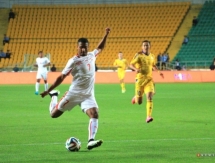 Фоторепортаж с матча отбора к чемпионату Европы 2017 среди молодежи Казахстан  — Швейцария  0:1