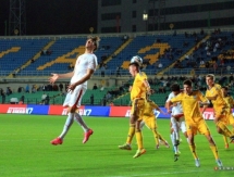 Фоторепортаж с матча отбора к чемпионату Европы 2017 среди молодежи Казахстан  — Швейцария  0:1