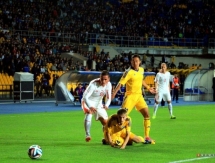 Фоторепортаж с матча отбора к чемпионату Европы 2017 среди молодежи Казахстан  — Швейцария  0:1