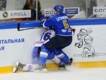 Фоторепортаж с матча КХЛ «Барыс» — «Лада» 0:6