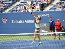 Фоторепортаж с финала «US Open» Шведова/Дельаква — Хингис/Мирза 3:6, 3:6