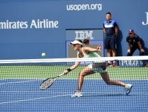 Фоторепортаж с финала «US Open» Шведова/Дельаква — Хингис/Мирза 3:6, 3:6