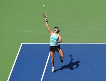 Фоторепортаж с финала «US Open» Шведова/Дельаква — Хингис/Мирза 3:6, 3:6