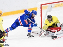 Фоторепортаж с матча ВХЛ «СКА-Нева» — «Сарыарка» 4:2