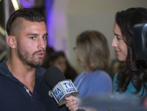 Фото с подготовки Давида Лемье к бою с Геннадием Головкиным