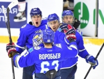 Фоторепортаж с матча чемпионата РК «Номад» — «Арлан» 3:2 ОТ 