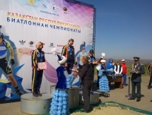 Состоялся летний чемпионат Казахстана по биатлону