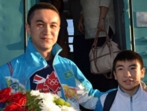 Петропавловск встретил чемпиона мира по тхэквондо Илью Хвана