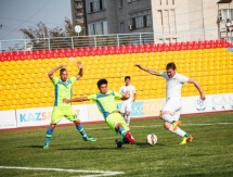 Фоторепортаж с товарищеского матча «Атырау» — «Каспий» 2:0