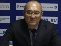 Видео послематчевой пресс-конференции игры КХЛ «Барыс» — «Локомотив» 4:3