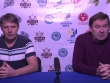 Видео послематчевой пресс-конференции игры чемпионата РК «Арлан» — «Алматы» 3:0