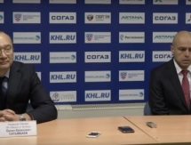Видео послематчевой пресс-конференции игры КХЛ «Барыс» — «Авангард» 1:4