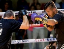 Фото с подготовки Давида Лемье к бою с Геннадием Головкиным