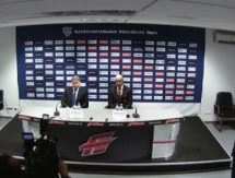 Видео послематчевой пресс-конференции игры КХЛ «Авангард» — «Барыс» 2:4 