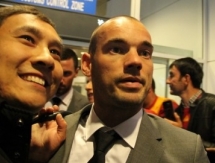 Фоторепортаж с прибытия «Галатасарая» в Астану