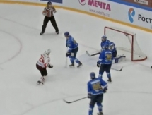 Гол в ворота «Барыса» вошел в десятку лучших шайб недели КХЛ