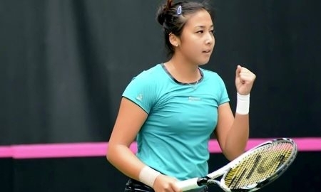 Дияс вышла в 1/4 финала парного разряда Japan Women’s Open Tennis