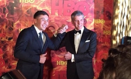 Геннадий Головкин посетил HBO Emmy Party