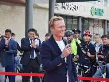 В Алматы «зажглась» звезда Александра Винокурова