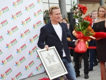 В Алматы «зажглась» звезда Александра Винокурова