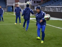 Фоторепортаж с тренировки молодежной сборной Казахстана в Норвегии